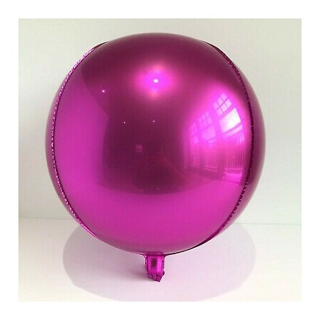 BALLON METALLIQUE ORBZ 11" FUSCHIA