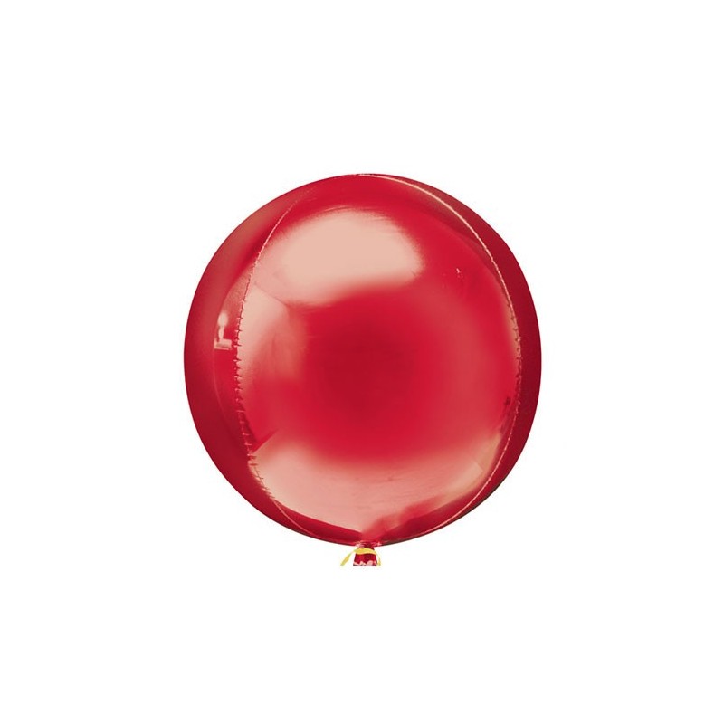 BALLON METALLIQUE ORBZ 11" ROUGE