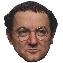 MASQUE EN CARTON COLUCHE COMIQUE ANNEE 80