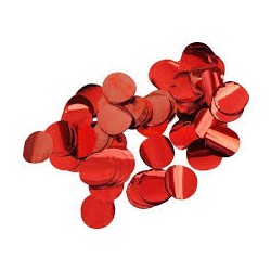 CONFETTIS ROND ROUGE 2.3 CM 15 G 