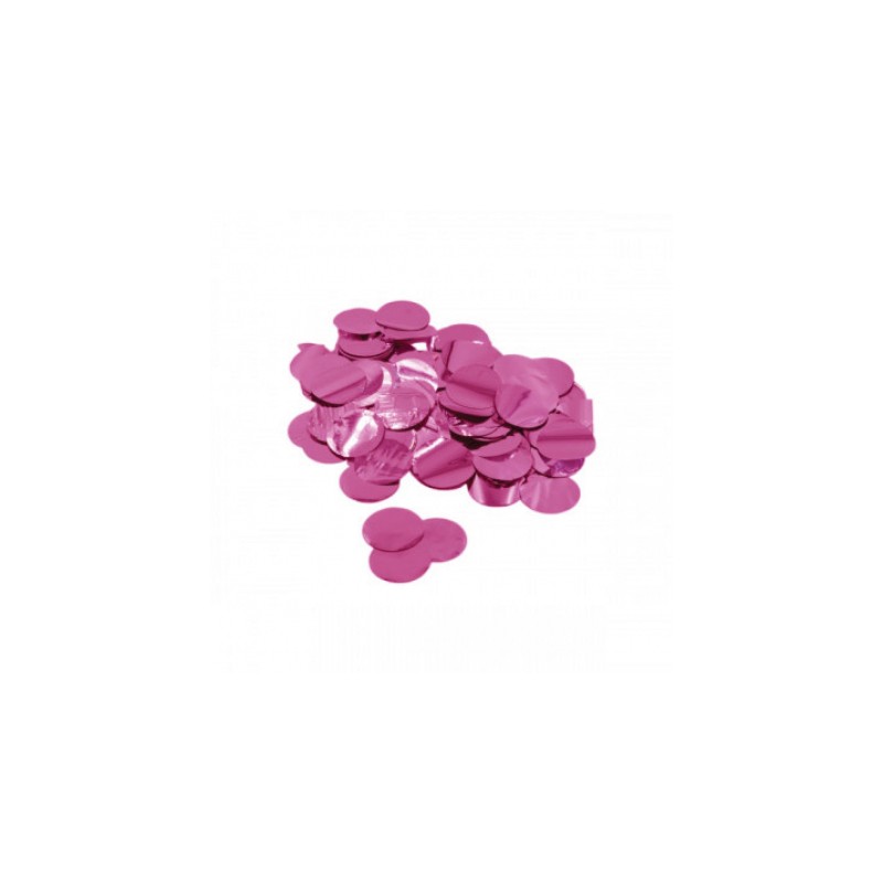 CONFETTIS ROND FUSCHIA 2.3 CM 15 G 