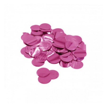 CONFETTIS ROND FUSCHIA 2.3 CM 15 G 