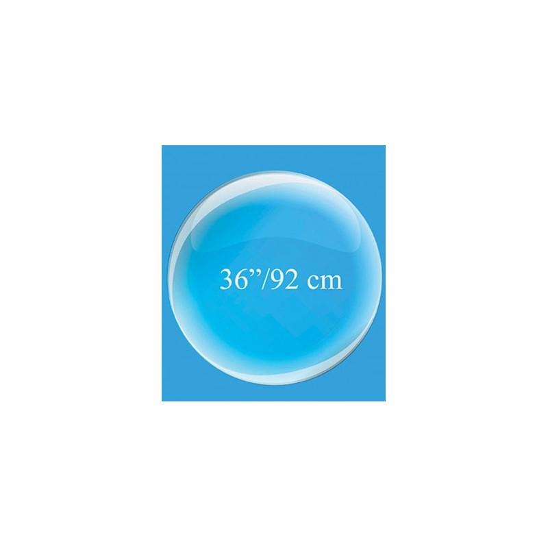 BALLON BULLE CRISTAL TRANSPARENT 36" 92 CM  BALLON BULLE CRISTAL TRANSPARENT 36" 92 CM