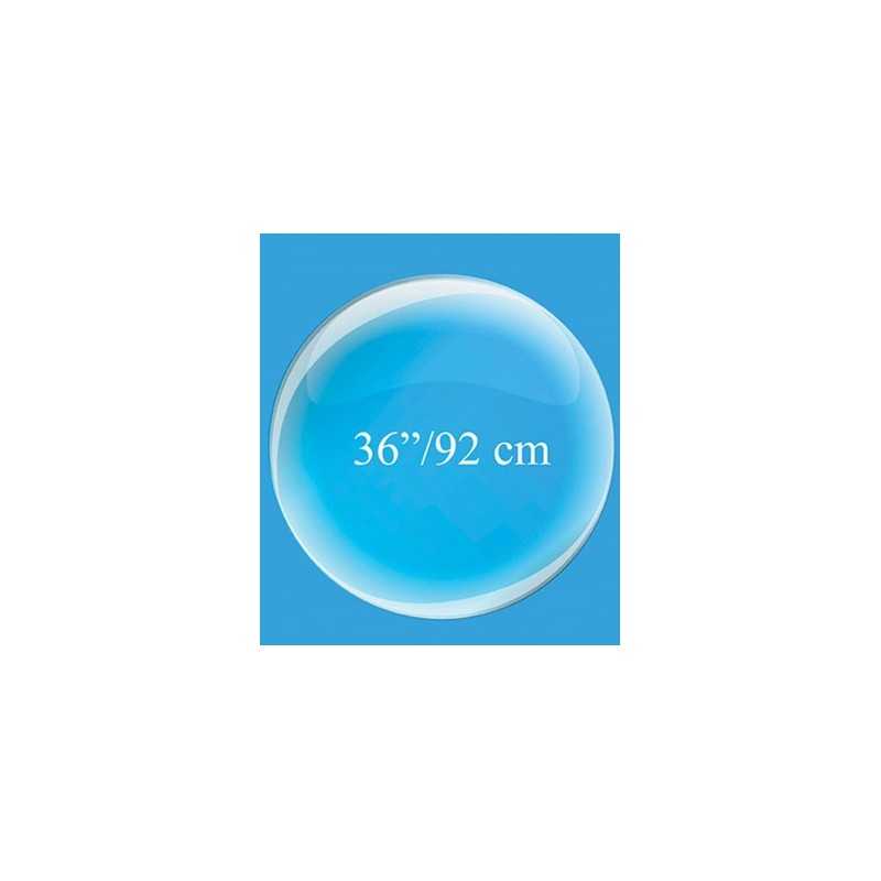 BALLON BULLE CRISTAL TRANSPARENT 36" 92 CM 