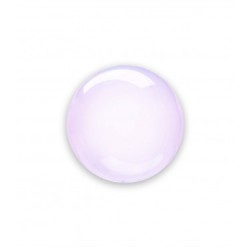 BALLON BULLE TRANSPARENT  VIOLET 45 CM