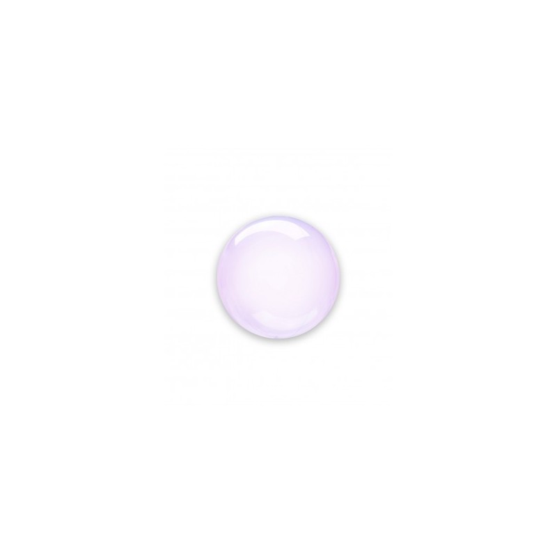 BALLON BULLE TRANSPARENT  VIOLET 45 CM  BALLON BULLE TRANSPARENT  VIOLET 45 CM
