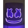 MASQUE DJ GUIMAUVE LED VIOLET