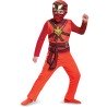DEGUISEMENT KAI NINJAGO ROUGE TAILLE 10/12 ANS