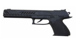 PISTOLET AUTOMATIQUE NOIR 21 CM 