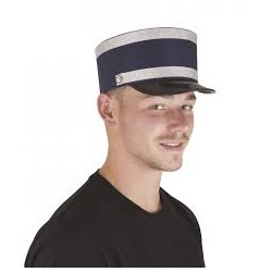 KEPI DE GENDARME BLEU