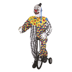 CLOWN SUR MONOCYCLE ELECTRIQUE
