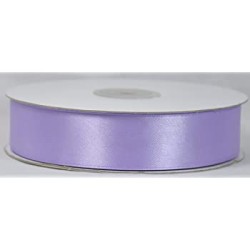 RUBAN DOUBLE FACE SATIN LILAS 25 MM 25 M