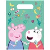 6 SACHETS CADEAUX PEPPA PIG 