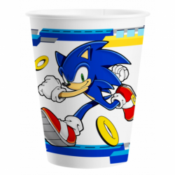 8 GOBELETS SONIC 200 ML 