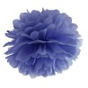 1 POMPOM BLEU NAVY 25 CM