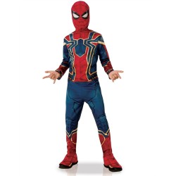 DEGUISEMENT SPIDERMAN IRON INFINY WAR TAILLE 3-4 ANS 
