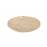 ASSIETTE ROND BOIS EFFET VIEILLI DIAMETRE 29 X 3.5 CM 