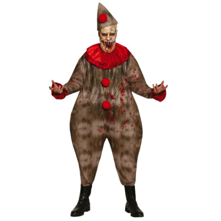 DEGUISEMENT CREEPY CLOWN HALLOWEEN TAILLE 52-54