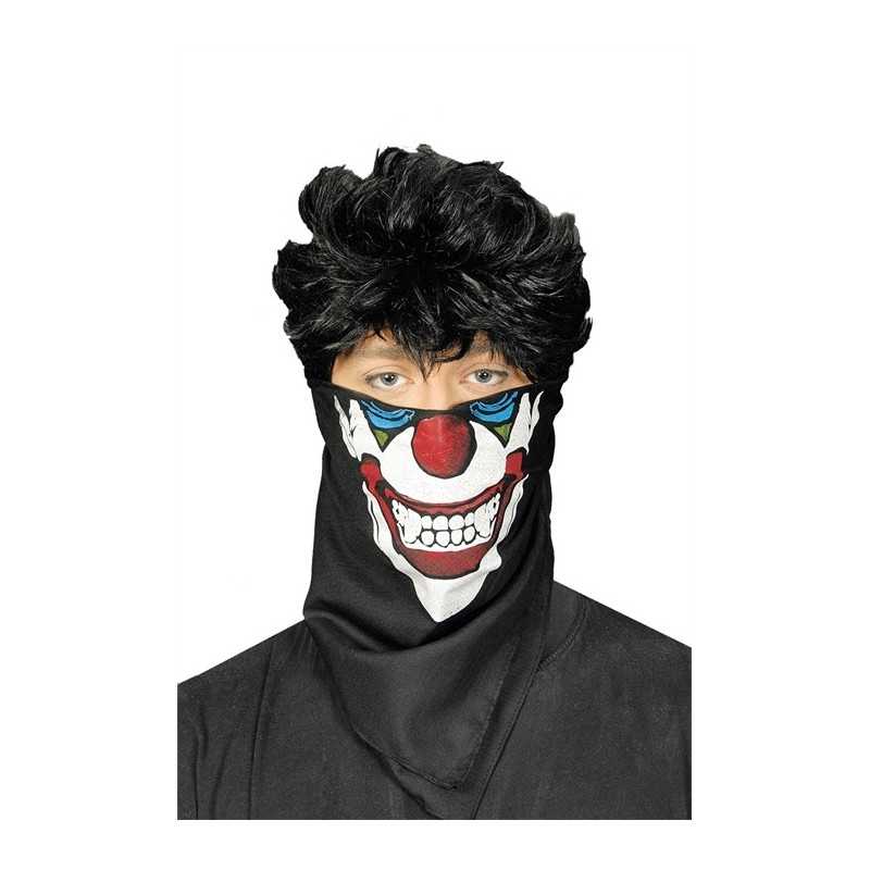 DEMI-MASQUE CLOWN EN TISSU