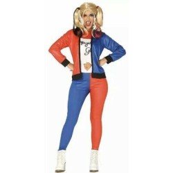 DEGUISEMENT DANGEROUS GIRL HARLEQUIN FEMME TAILLE L