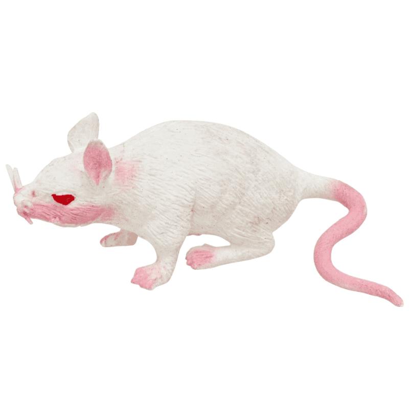 RAT BLANC STRETCH 16.5 X 3.5 X 5 CM 