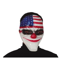 MASQUE BOUFFON ETATS UNIS EN PVC