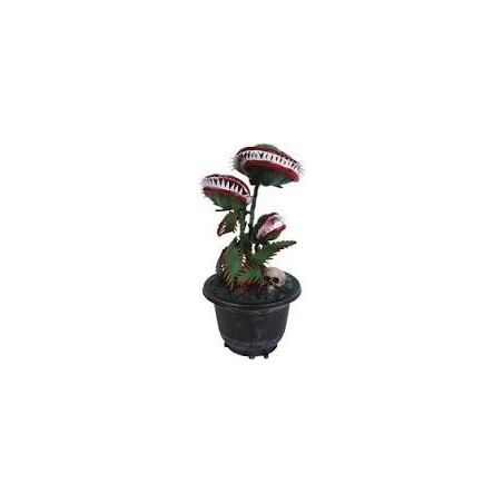 PLANTE CARNIVORE ANIMEE, SONORE ET LUMINEUSE 36 CM 