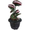 PLANTE CARNIVORE ANIMEE, SONORE ET LUMINEUSE 36 CM 