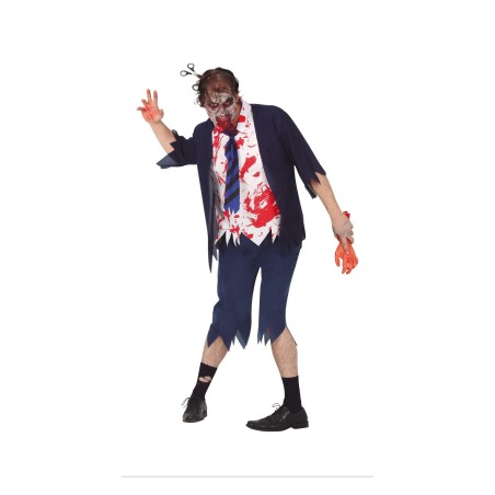 DEGUISEMENT ETUDIANT ZOMBIE TAILLE M 