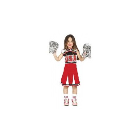 DEGUISEMENT CHEARLEADER ENFANT TAILLE 5-6 ANS 