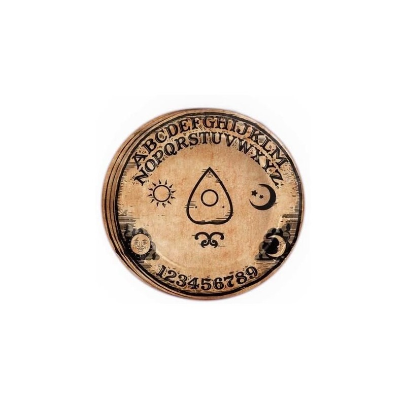 8 ASSIETTES OUIJA 23 CM  8 ASSIETTES OUIJA 23 CM
