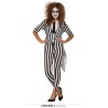 DEGUISEMENT FANTOME BLANC ET NOIR - BEETLE JUICE FEMME TAILLE S  DEGUISEMENT FANTOME BLANC ET NOIR - BEETLE JUICE FEMME TAILLE S
