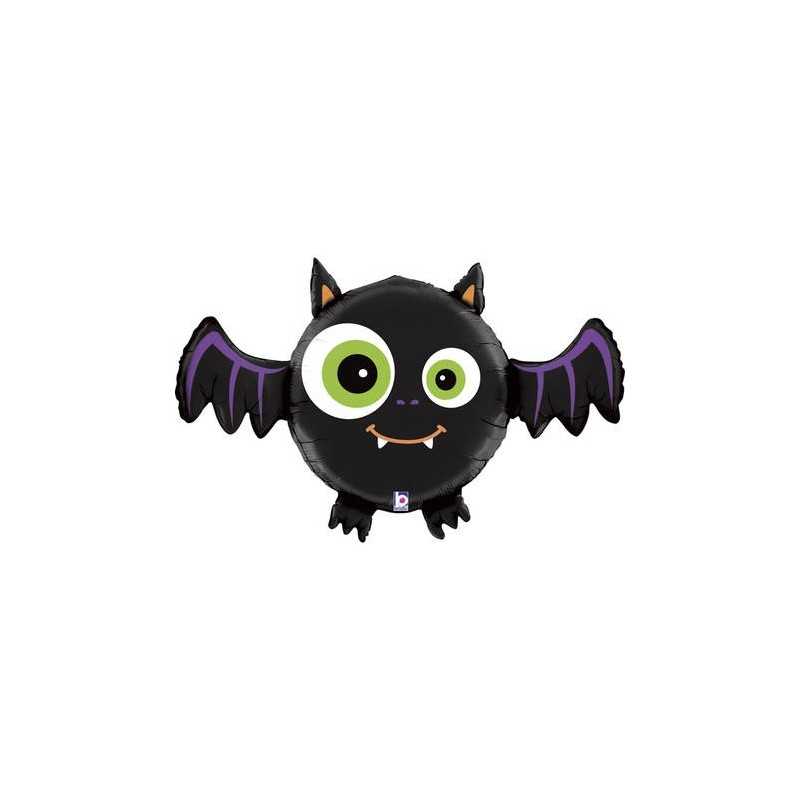 BALLON METALLIQUE CHAUVE SOURIS 71 CM 