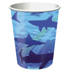 8 GOBELETS REQUIN 266 ML