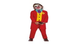 DEGUISEMENT ENFANT MONSIEUR SMILE JOKER TAILLE 7-9 ANS 