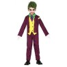DEGUISEMENT GARCON JOKER CRAZY TAILLE 10-12 ANS
