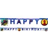 BANNER HAPPY BIRTHDAY SPIDERMAN 200 X 16 CM