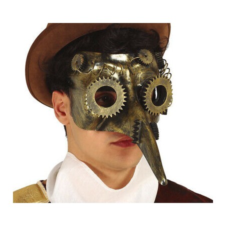 MASQUE DE LA PESTE STEAMPUNK 