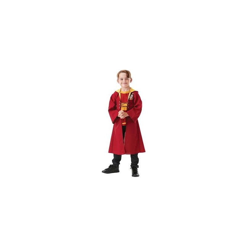 DEGUISEMENT HARRY POTTER QUIDDITCH ROBE TAILLE 7-8 ANS 128 CM 