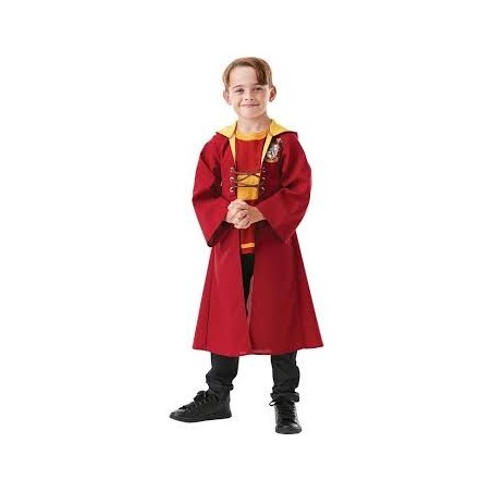 DEGUISEMENT HARRY POTTER QUIDDITCH ROBE TAILLE 7-8 ANS 128 CM 