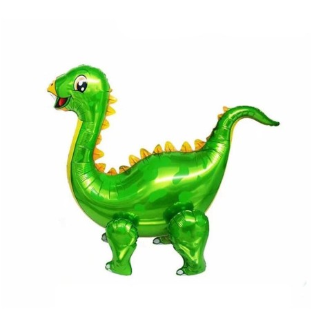 BALLON METALLIQUE DINOSSAURE VERT DIPLODOCUS  92 CM 