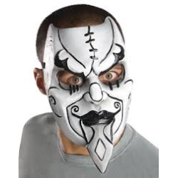 MASQUE PLASTIQUE TRAGEDIE BLANC ET NOIR 