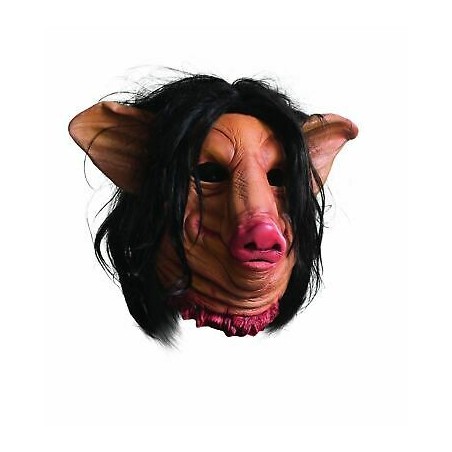 MASQUE LATEX COCHON DE SAW OU PIG FACE