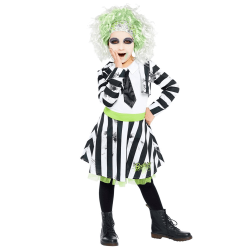 DEGUISEMENT FILLE BEETLEJUICE TAILLE 10-12 ANS