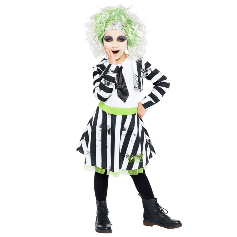 DEGUISEMENT FILLE BEETLEJUICE TAILLE 6-8 ANS DEGUISEMENT FILLE BEETLEJUICE TAILLE 6-8 ANS