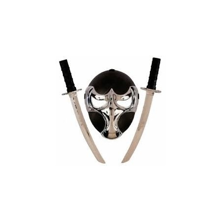 SET NINJA LUXE MASQUE 2 EPEES NOIR 