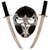 SET NINJA LUXE MASQUE 2 EPEES NOIR  SET NINJA LUXE MASQUE 2 EPEES NOIR