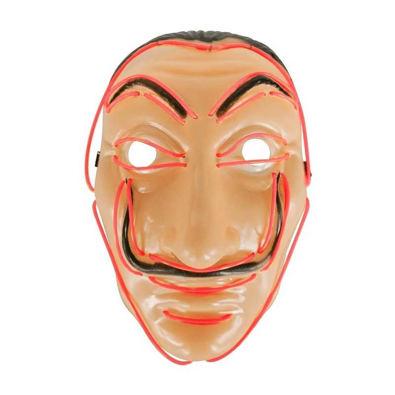 MASQUE VOLEUR AVEC LED ROUGE