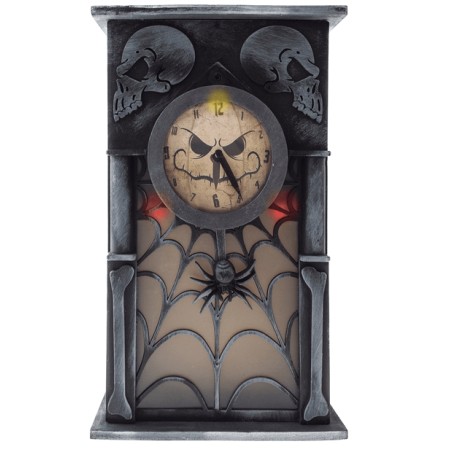 HORLOGE FANTOMATIQUE HALLOWEEN SON ET LUMIERE 