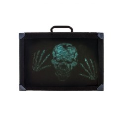 DECORATION VALISE AVEC LUMIERE ET SON